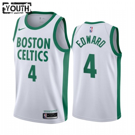 Kinder NBA Boston Celtics Trikot Carsen Edward 4 2020-21 City Edition Swingman